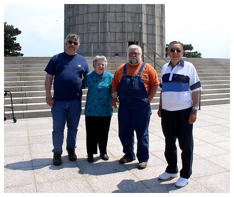 2004 - Put-in-Bay - son-in-law Skip, Bianca, son-in-law-emeritus Bill, Rob.jpg